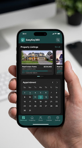 EasyKey360 mobil uygulama ekranı